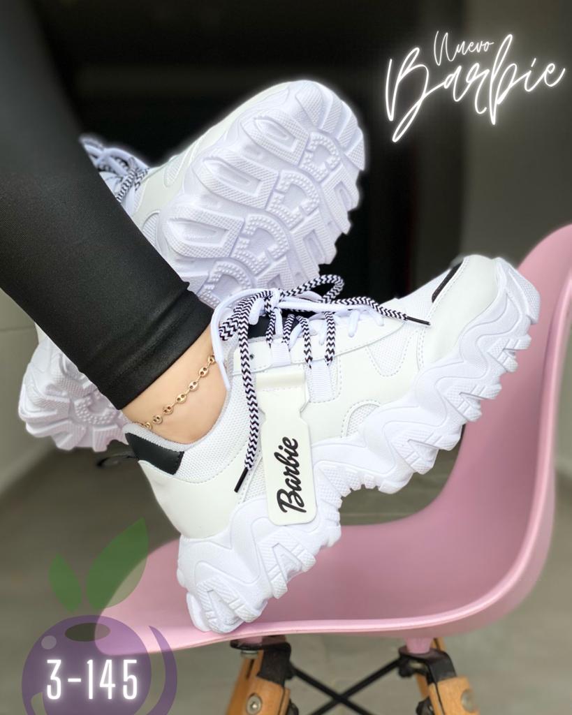 🤩ZAPATOS DEPORTIVO DE MODA BARBIE GIRL🥰