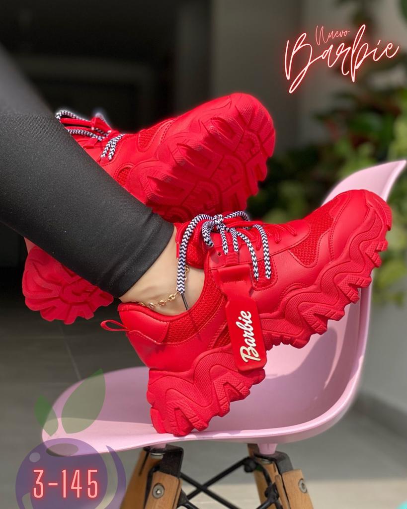 🤩ZAPATOS DEPORTIVO DE MODA BARBIE GIRL🥰