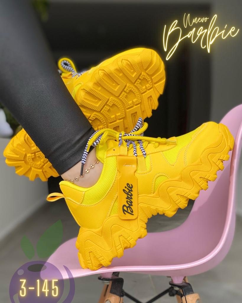 🤩ZAPATOS DEPORTIVO DE MODA BARBIE GIRL🥰