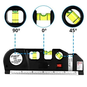 METRO-LASER🦾NIVEL LASER MULTIUSOS CON METRO🧑🔧