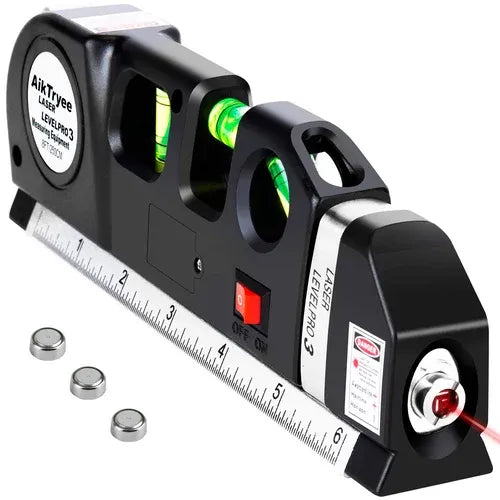 METRO-LASER🦾NIVEL LASER MULTIUSOS CON METRO🧑🔧